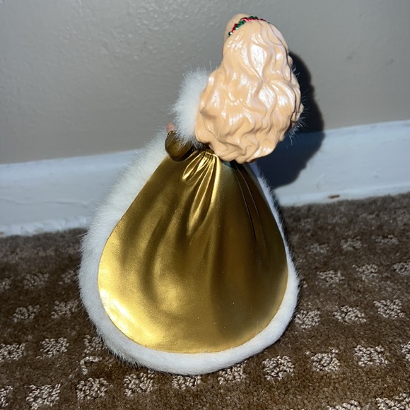 Vintage 1995 Mattel Happy Holidays Barbie Stocking Hanger New in Box - Picture 5 of 6